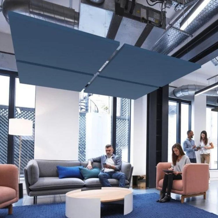 Ecophon Solo suspended acoustic ceiling raft