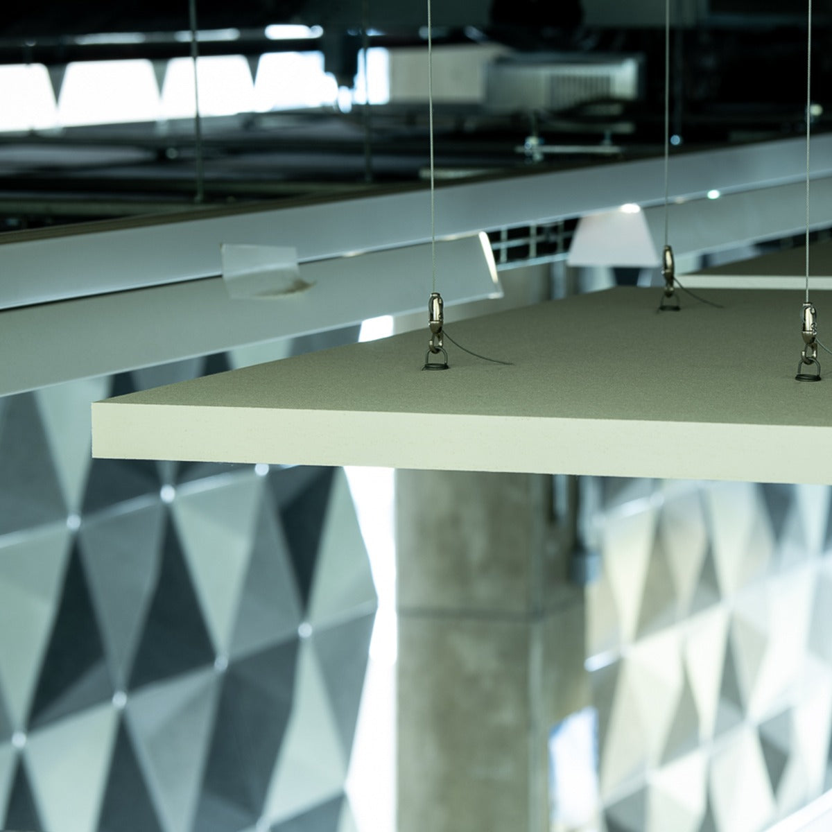 Ecophon 'Solo' Rectangle - Suspended Acoustic Ceiling Raft - 1800 x 1200mm (Packs of 2)