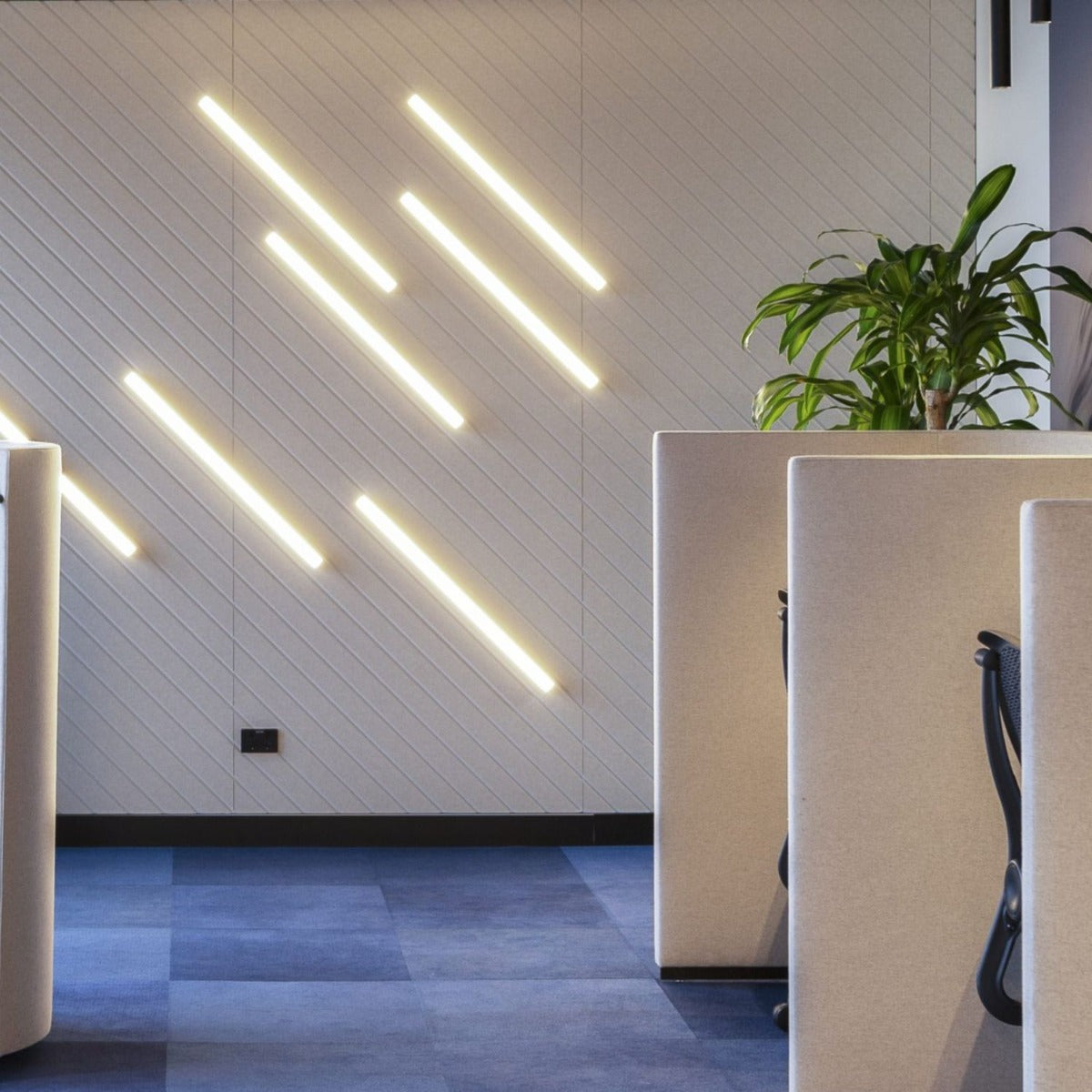 Autex 'Groove' Patterned Acoustic Panels - 2440 x 1220mm