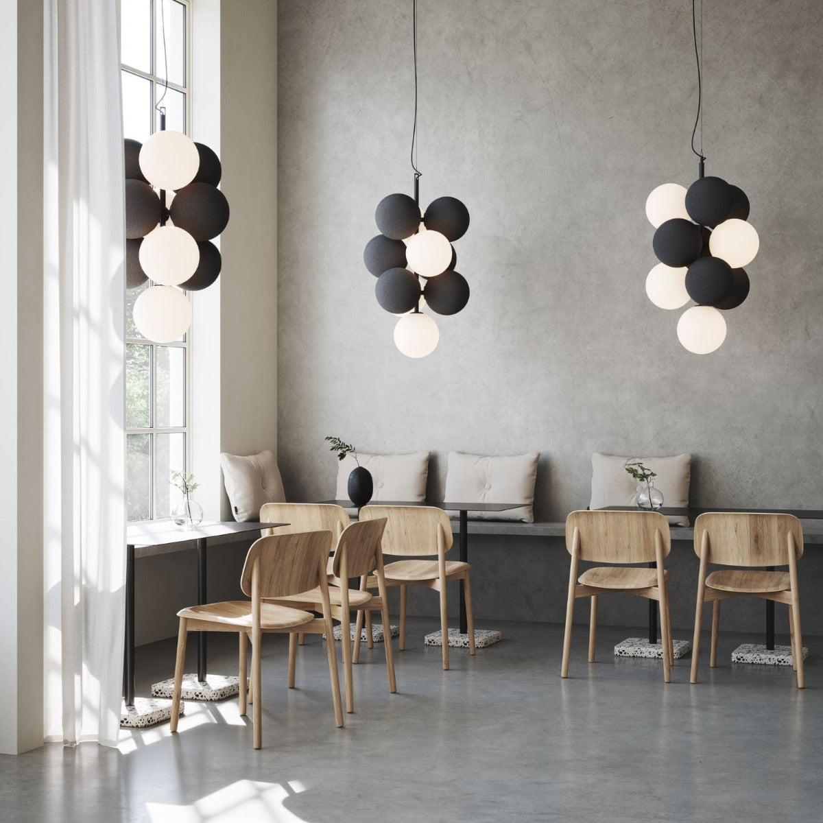 Abstracta 'Holly' Acoustic Ceiling Lighting