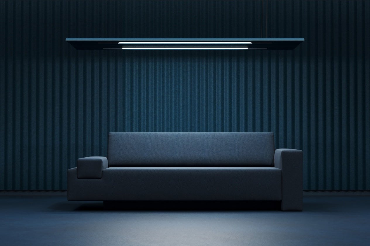 De Vorm 'Mute Flow Floating' Ceiling Panel - 2390 x 790mm