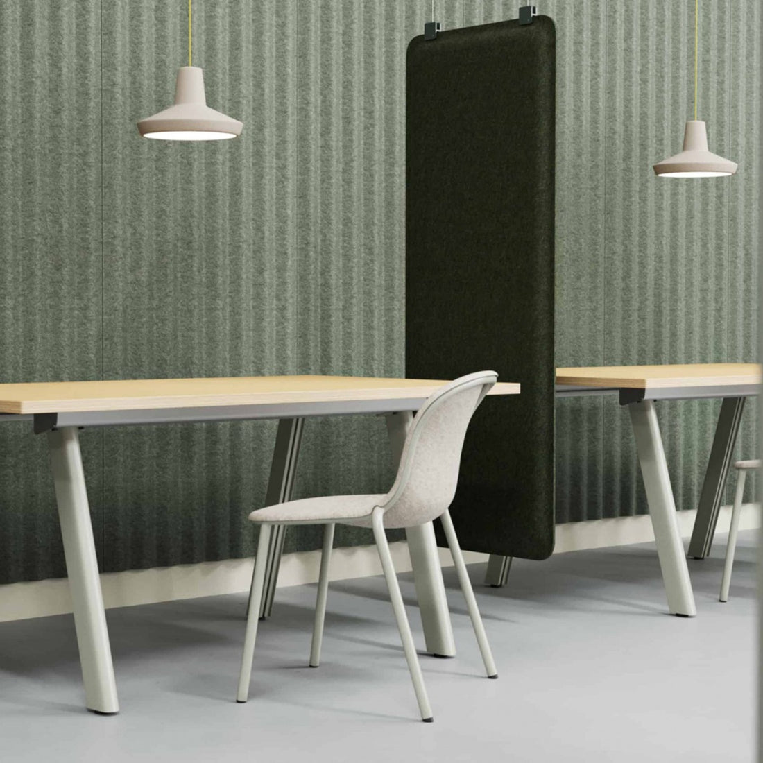 De Vorm 'Mute Flow' Acoustic Panel - 2390 x 790mm