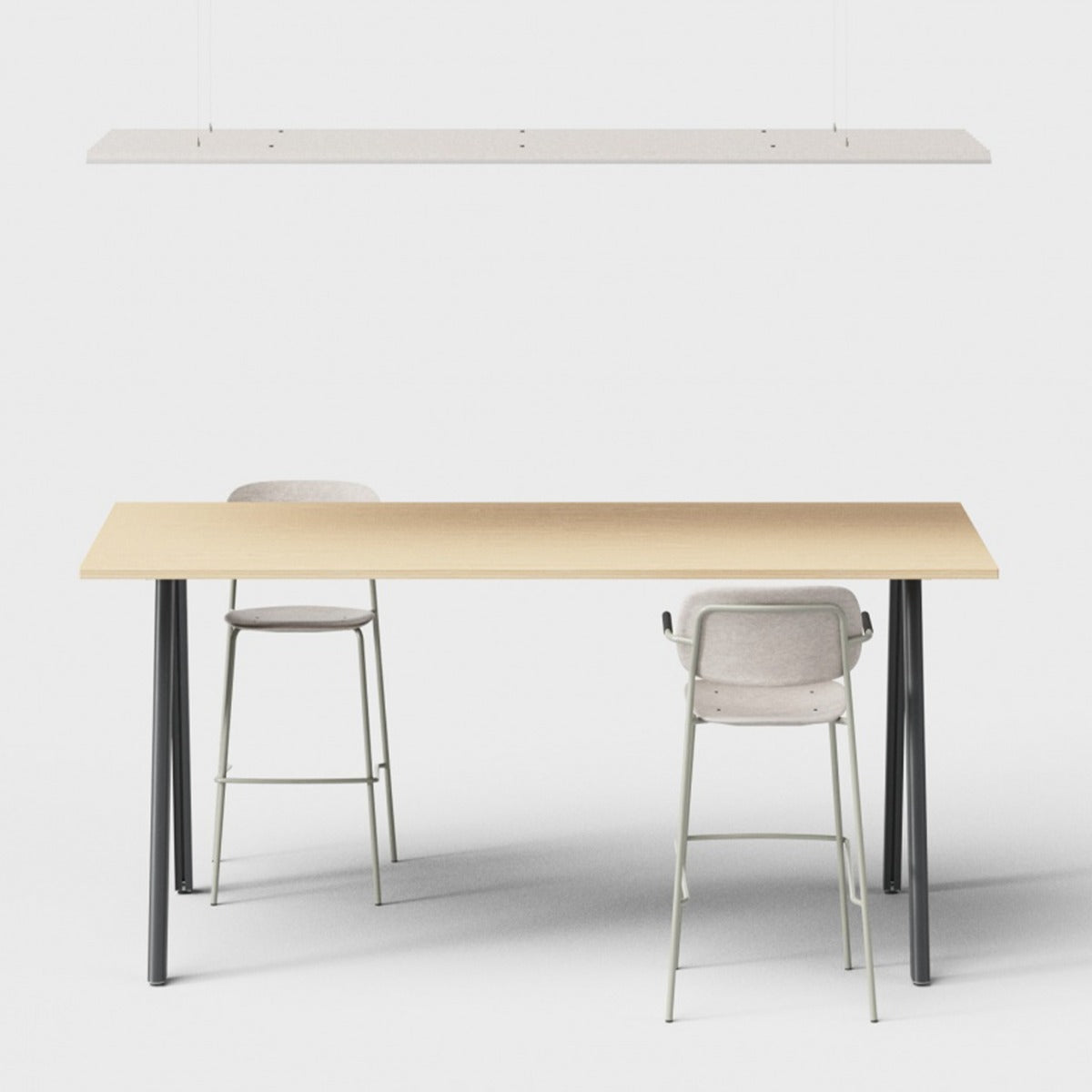 De Vorm 'Mute Flow Floating' Ceiling Panel - 2390 x 790mm