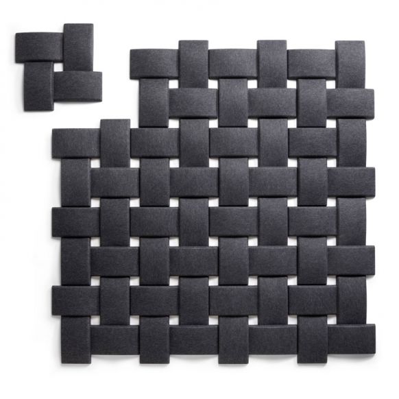 Offecct 'Soundwave Wicker' Acoustic Panel - 585 x 585mm