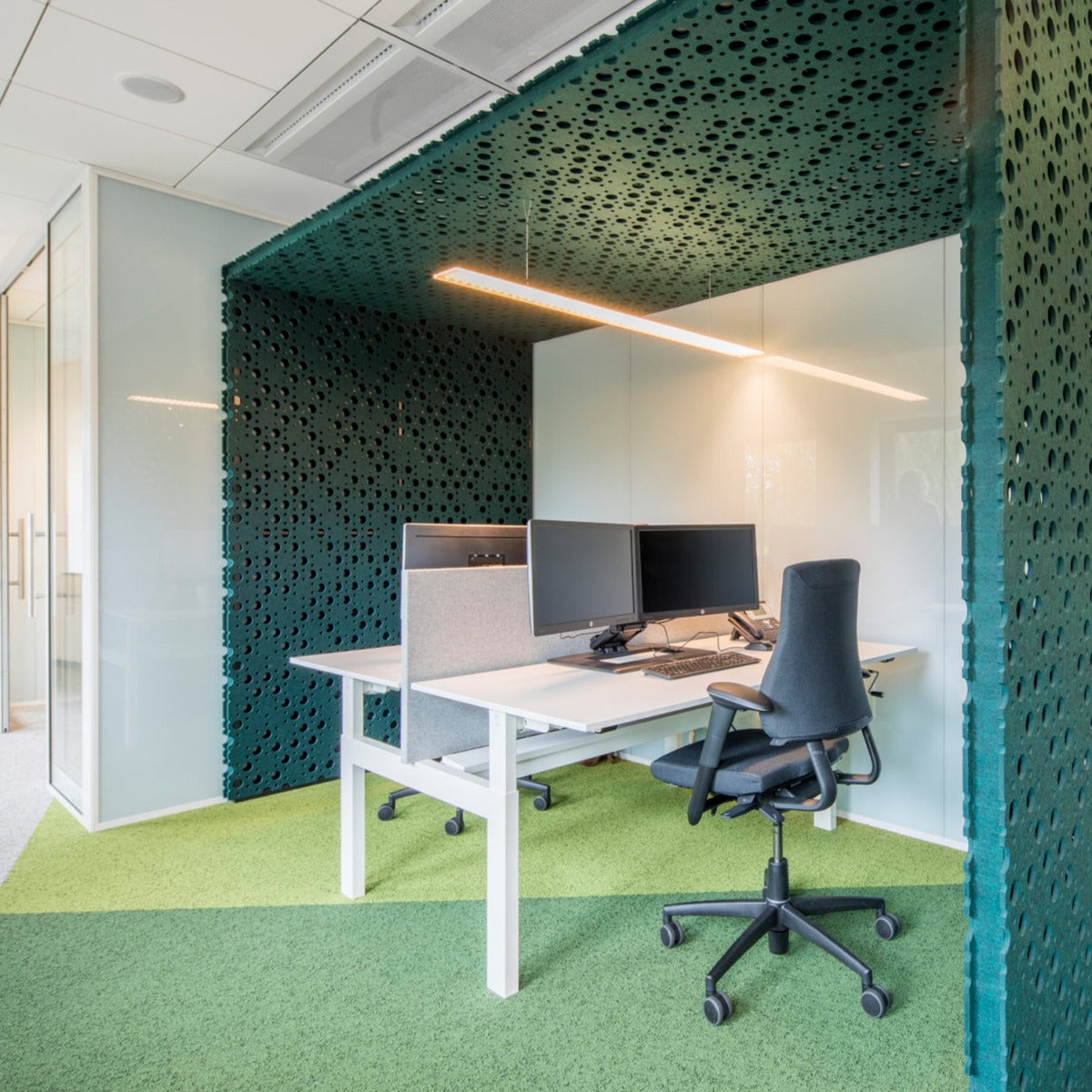 ReFelt 'Dots' Thru Cut Acoustic Panels - 1200 x 600mm (2/pack)