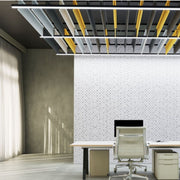 ReFelt 'Single' Acoustic Baffles Straight PET Felt - 2400 x 1800mm
