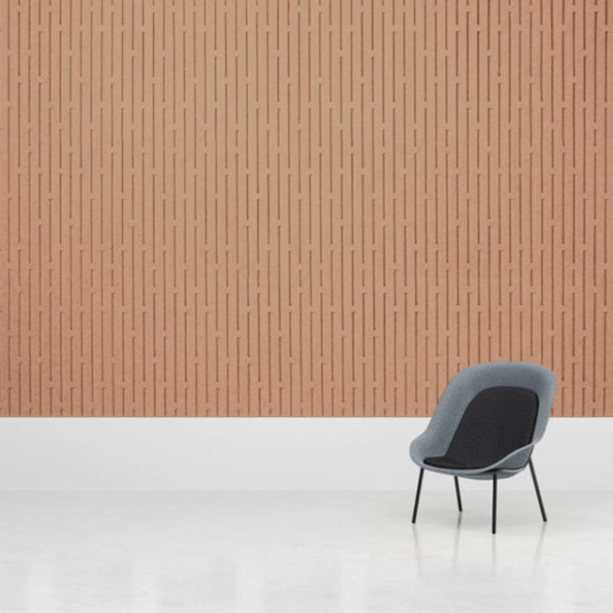 ReFelt 'Stripes' Thru Cut Acoustic Panels - 1200 x 600mm (2/pack)