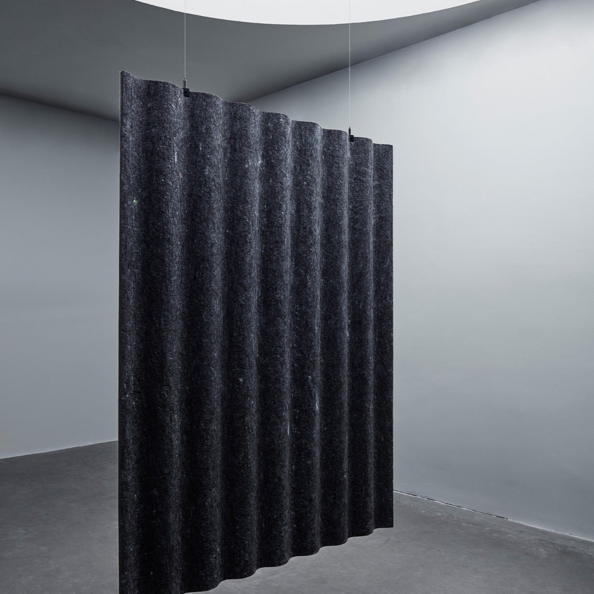 Abstracta 'Scala Suspended' Vertical Ceiling Panel - Multiple Sizes