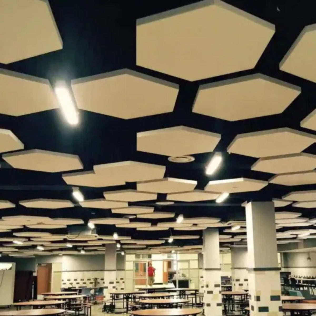 SilentSpace Hexagon Acoustic Rafts - Multiple Sizes