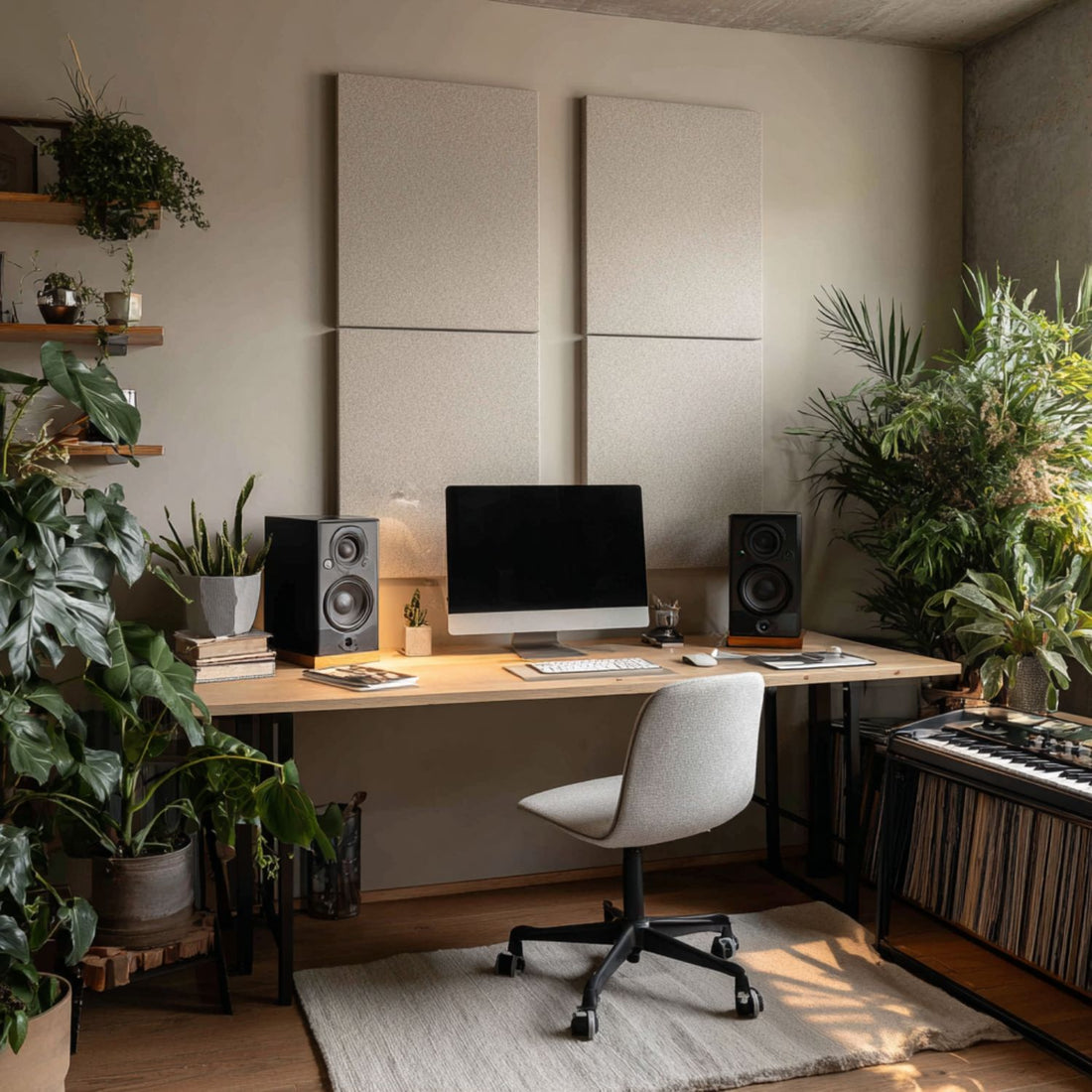 Square Acoustic Panels - SilentSpace Fabric - Multiple Sizes