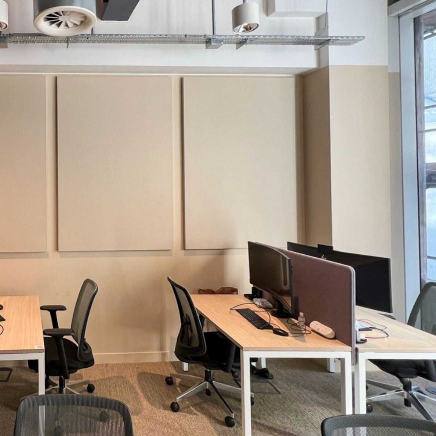 Fabric Wrapped Acoustic Panels Rectangle - Multiple Sizes