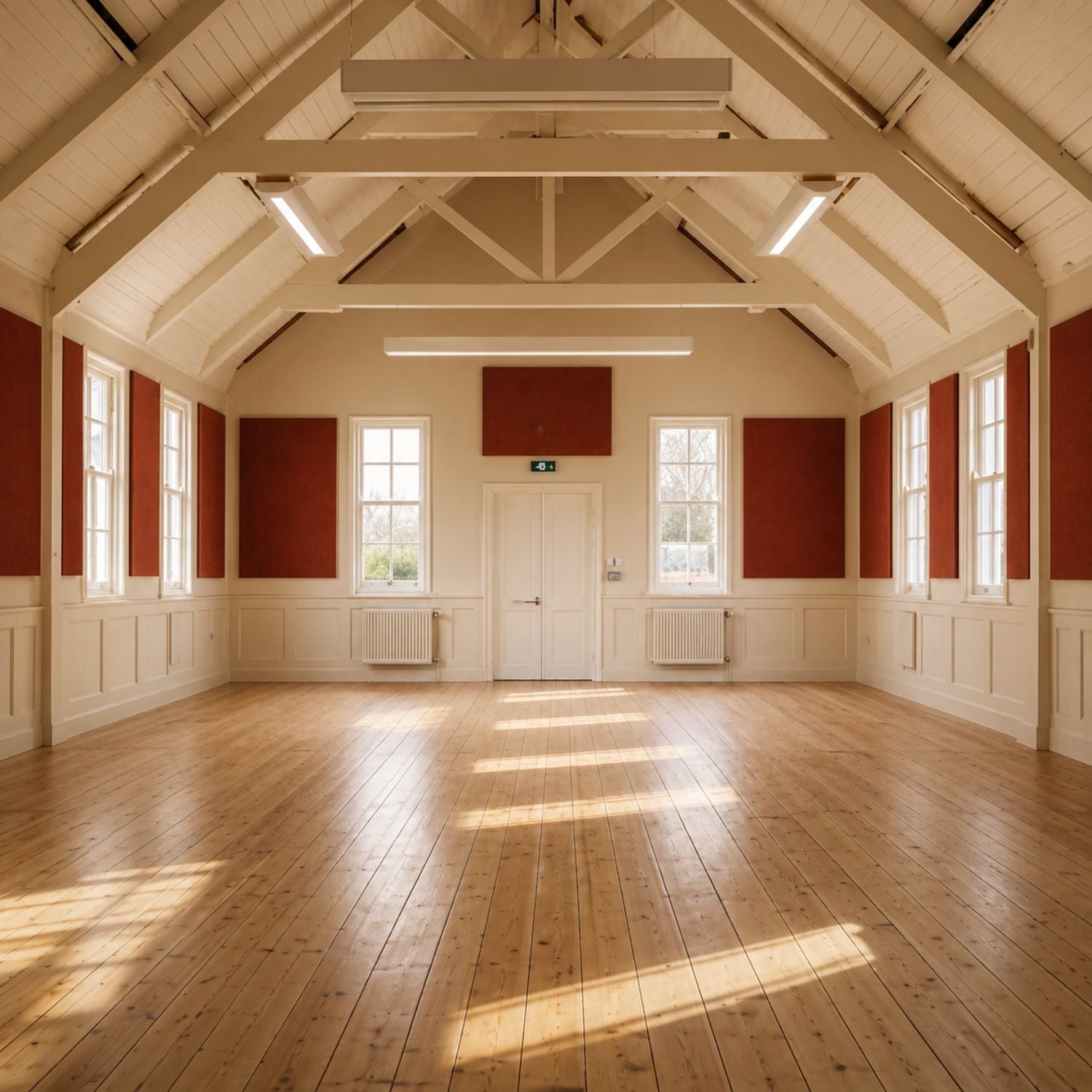 SilentSpace Impact Resistant Rectangle Acoustic Panels - Multiple Sizes