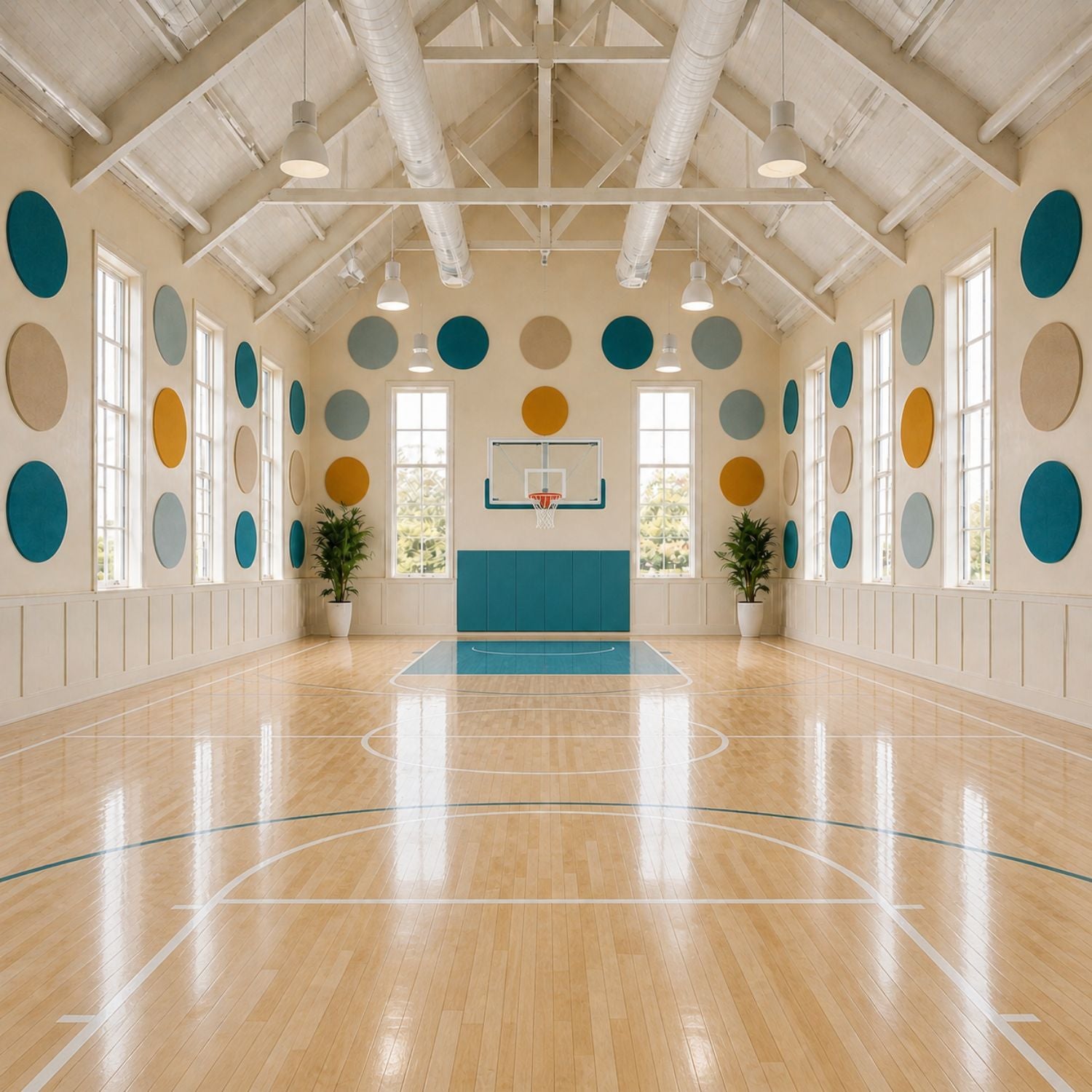SilentSpace Impact Resistant Circle Acoustic Panels - Multiple Sizes