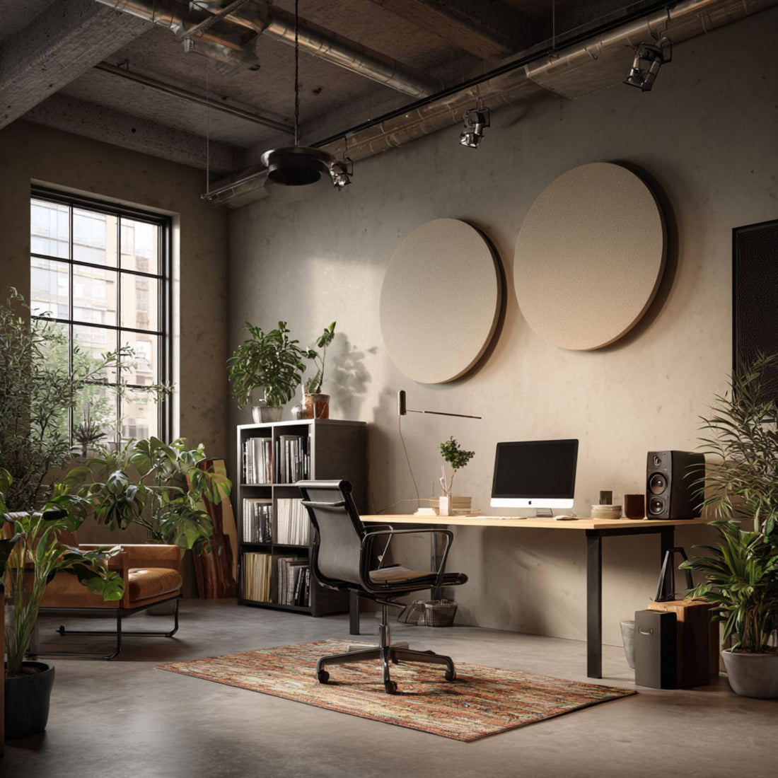 SilentSpace Circle Acoustic Panels - Multiple Sizes