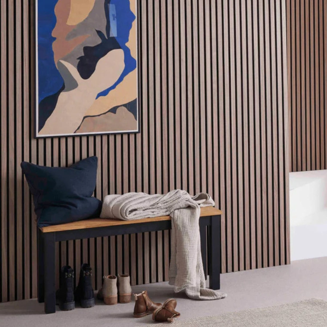 NatureWall 'SlatWall' Timber Acoustic Panels - Multiple Sizes