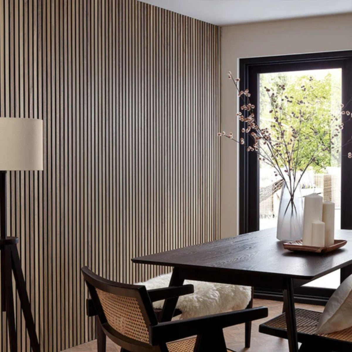 NatureWall 'SlatWall' Timber Acoustic Panels - Multiple Sizes