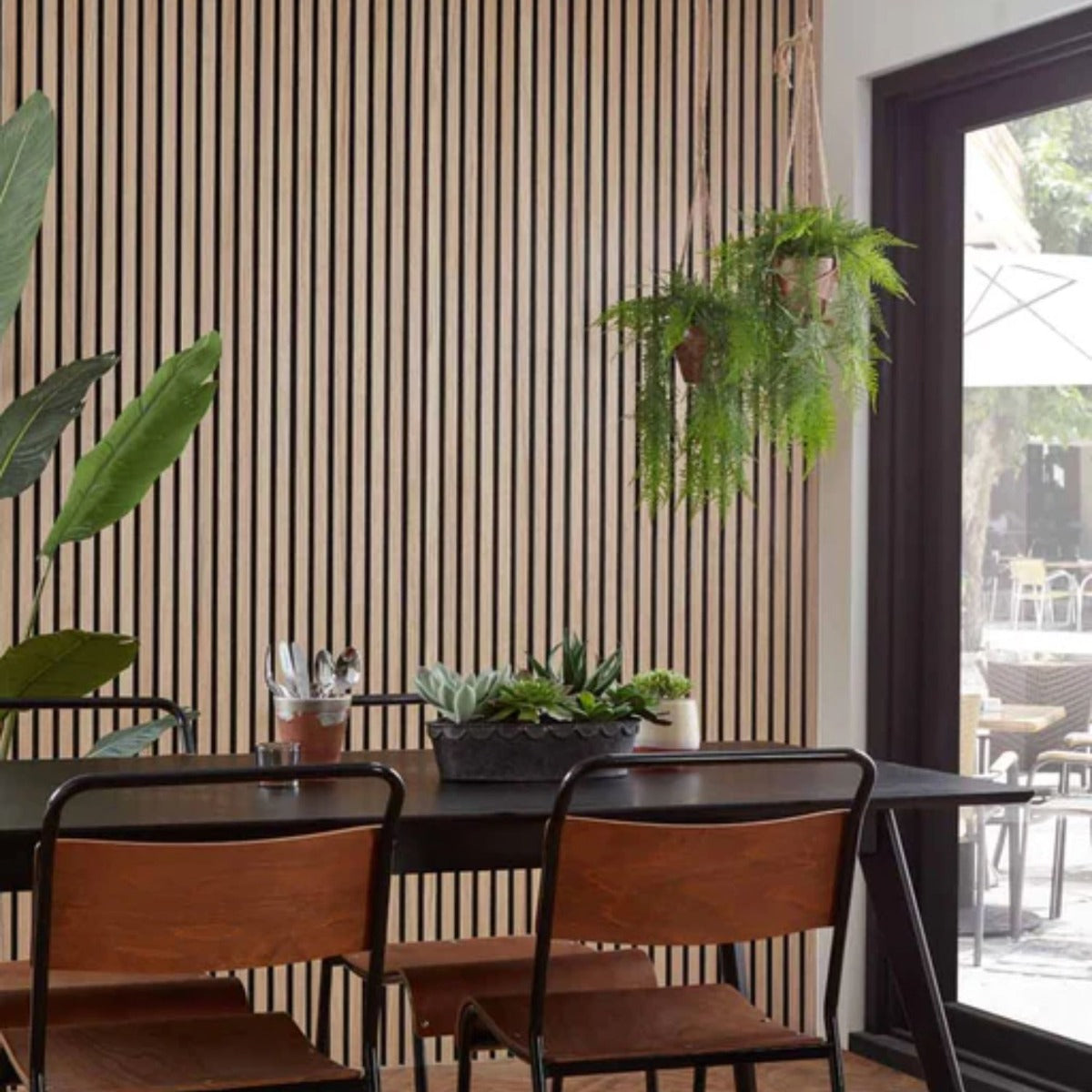 NatureWall 'SlatWall' Timber Acoustic Panels - Multiple Sizes
