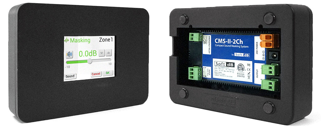 Soft dB Two-Channel Sound Masking Controller 