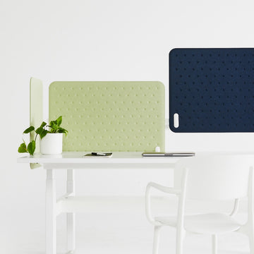 Autex 'Vicinity Slate' Acoustic Desk Screens