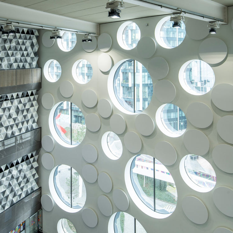 Ecophon Solo Circle - Suspended Acoustic Ceiling Raft - Multiple Sizes (Pack of 4 panels)