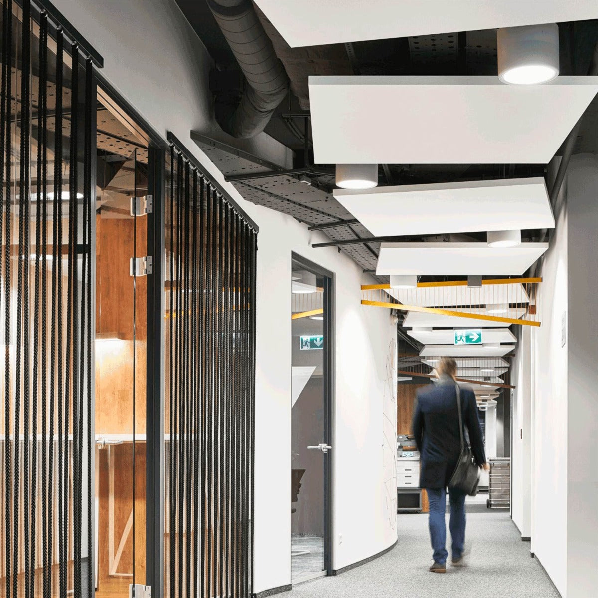 Ecophon 'Solo' Square Colours - Suspended Acoustic Ceiling Raft - 1200 x 1200mm
