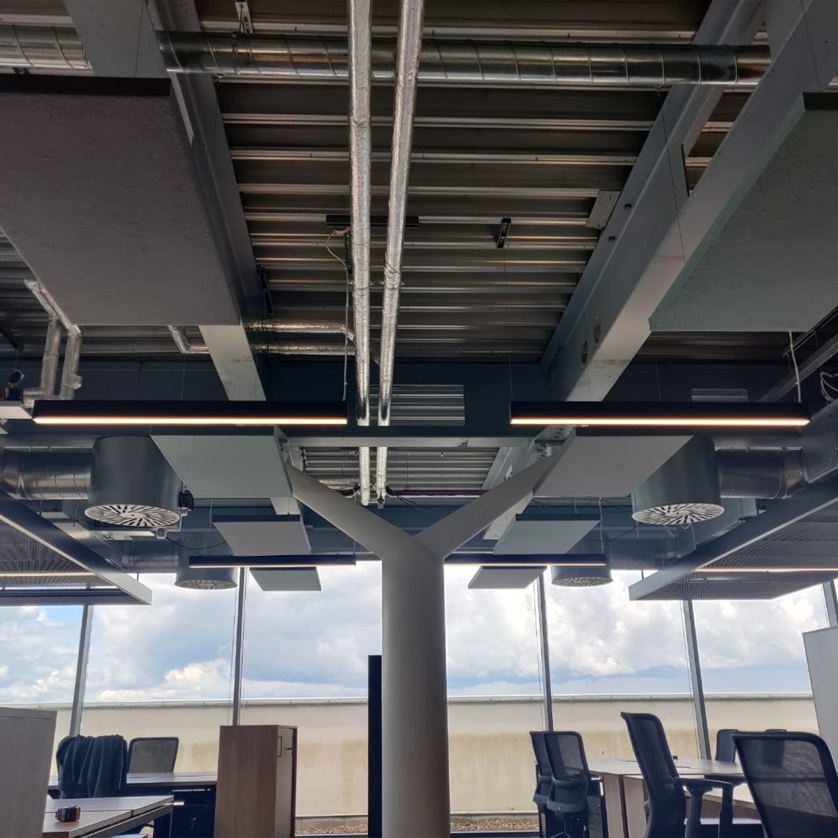 SilentSpace Fabric Wrapped Acoustic Ceiling Raft - Multiple Sizes