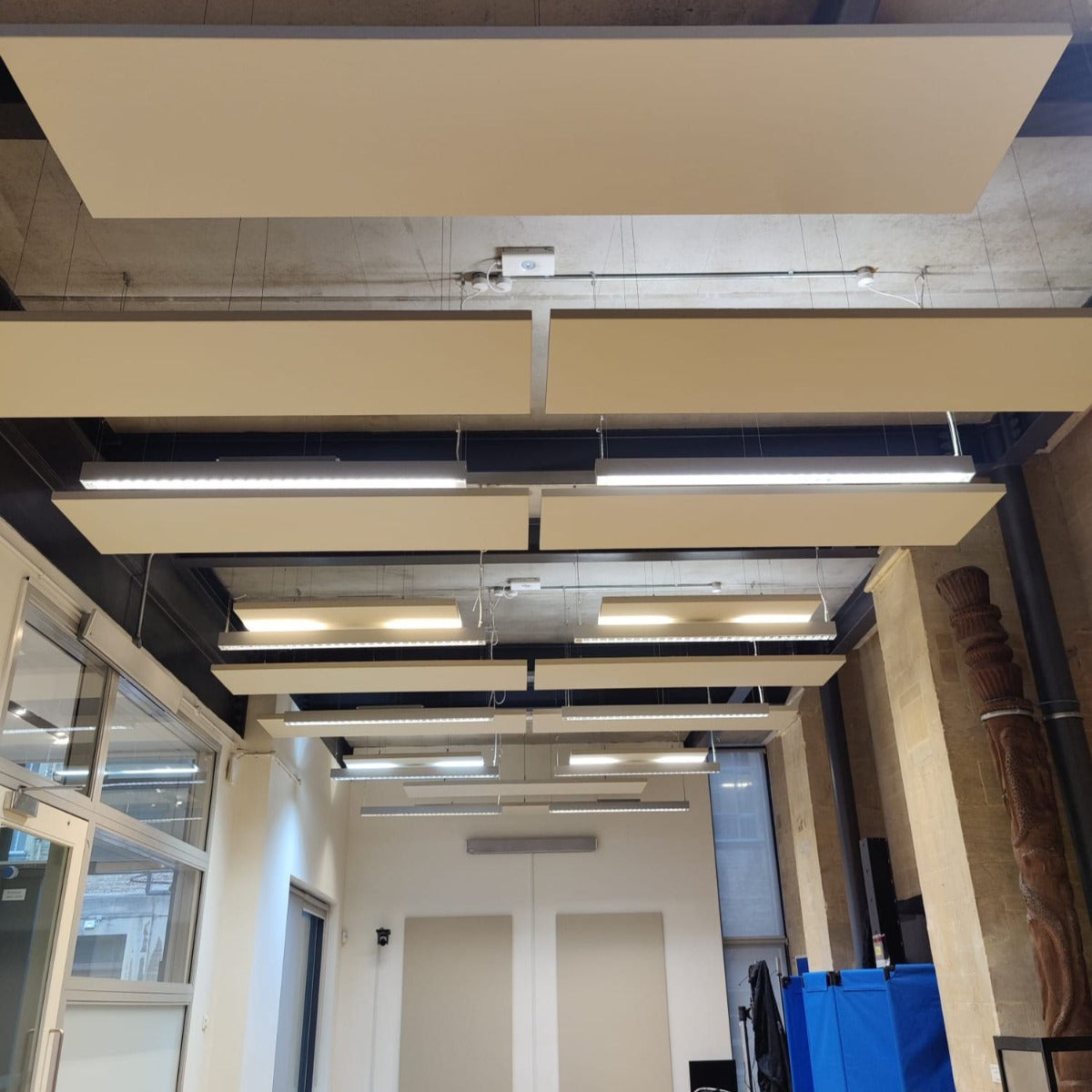 Fabric Wrapped Rectangle Acoustic Raft - Multiple Sizes