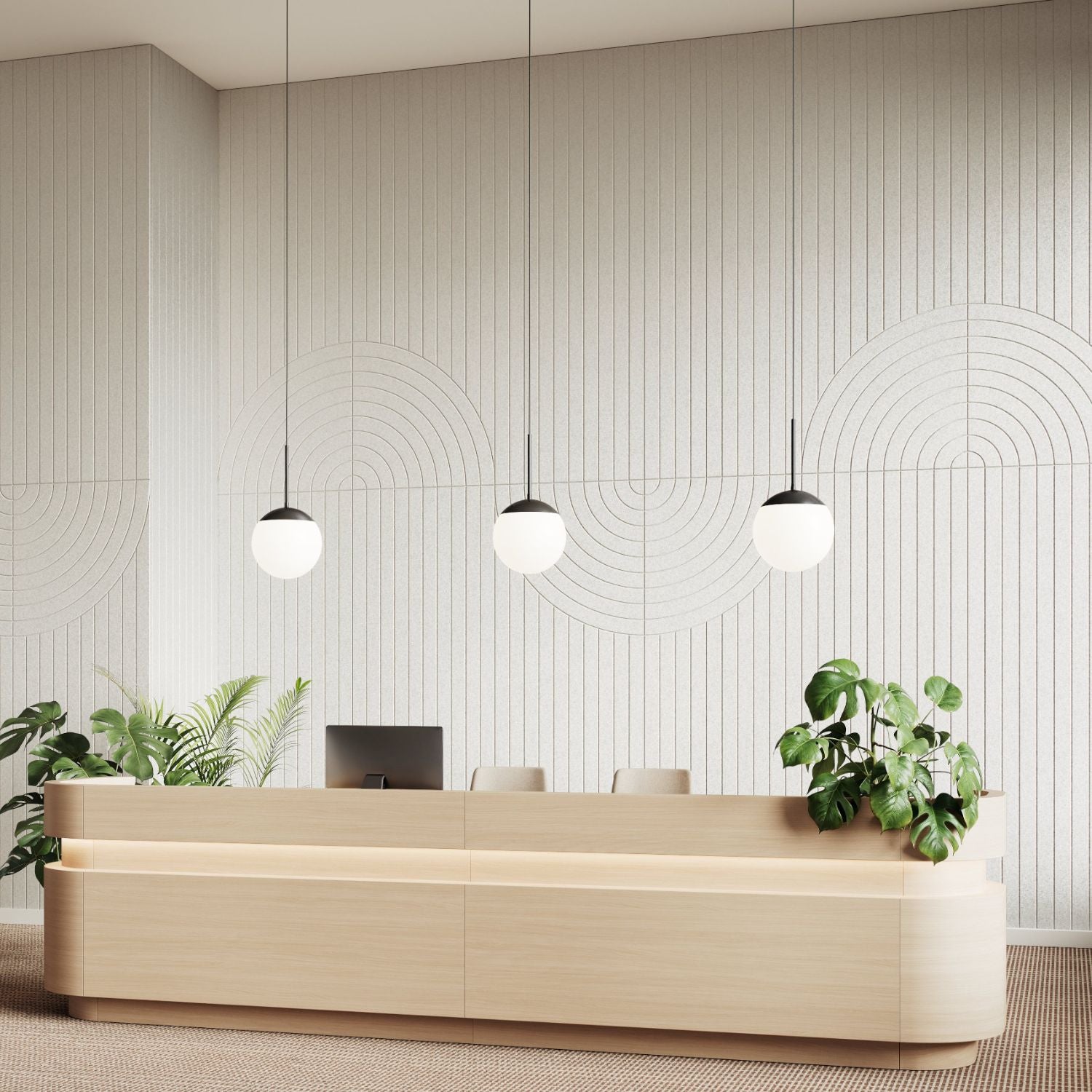 BAUX Acoustic X-FELT Wall Panels - 2800 x 1200mm - 2/pack