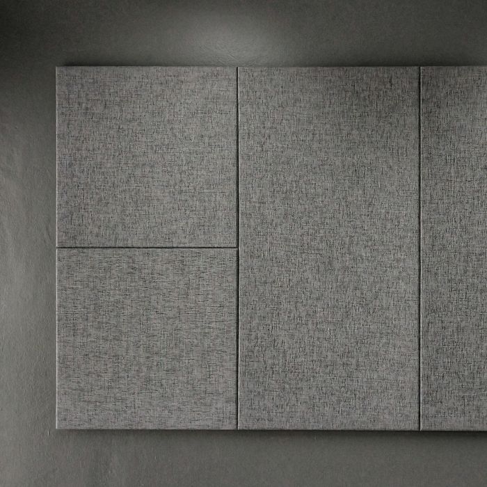 Silent Space Acoustic Panel in Rustic Grey