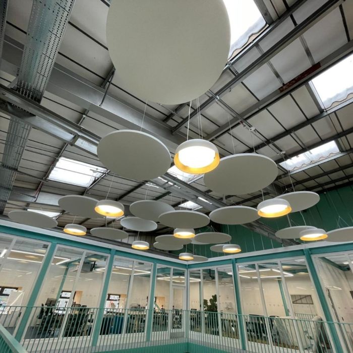 Ecophon Solo Circle Suspended Acoustic Ceiling Raft