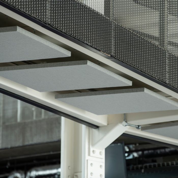 SilentSpace Fabric Wrapped Acoustic Ceiling Raft