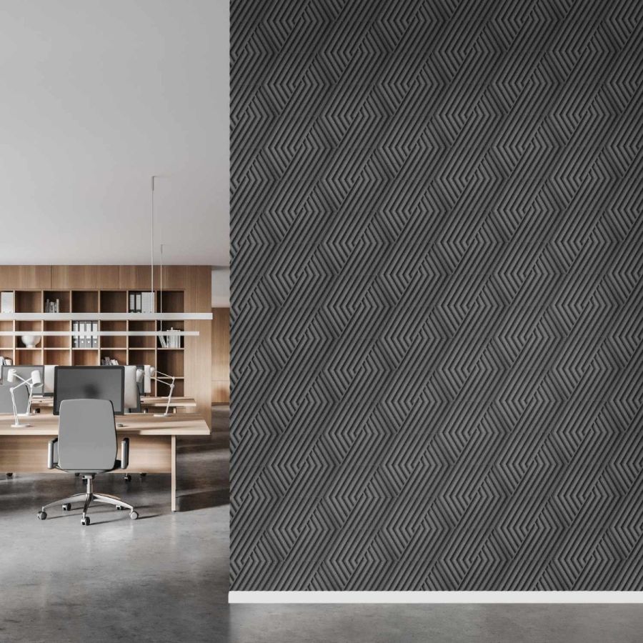 CorkBee 'Weave' Acoustic Cork Wall Panel - 152 x 175 x 15mm