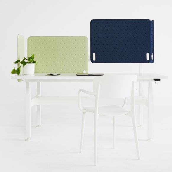 Autex 'Vicinity Polka' Acoustic Desk Screens
