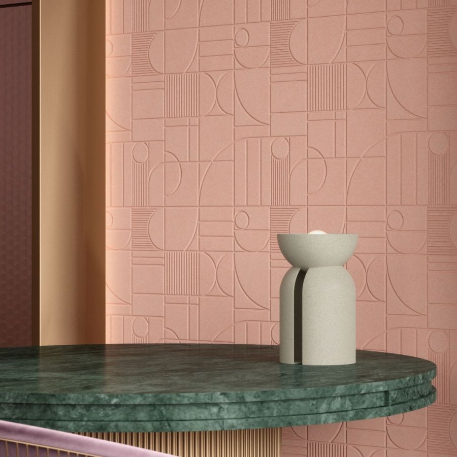 Acoufelt 'Quietform' Acoustic Wall Tiles - 600 x 600mm
