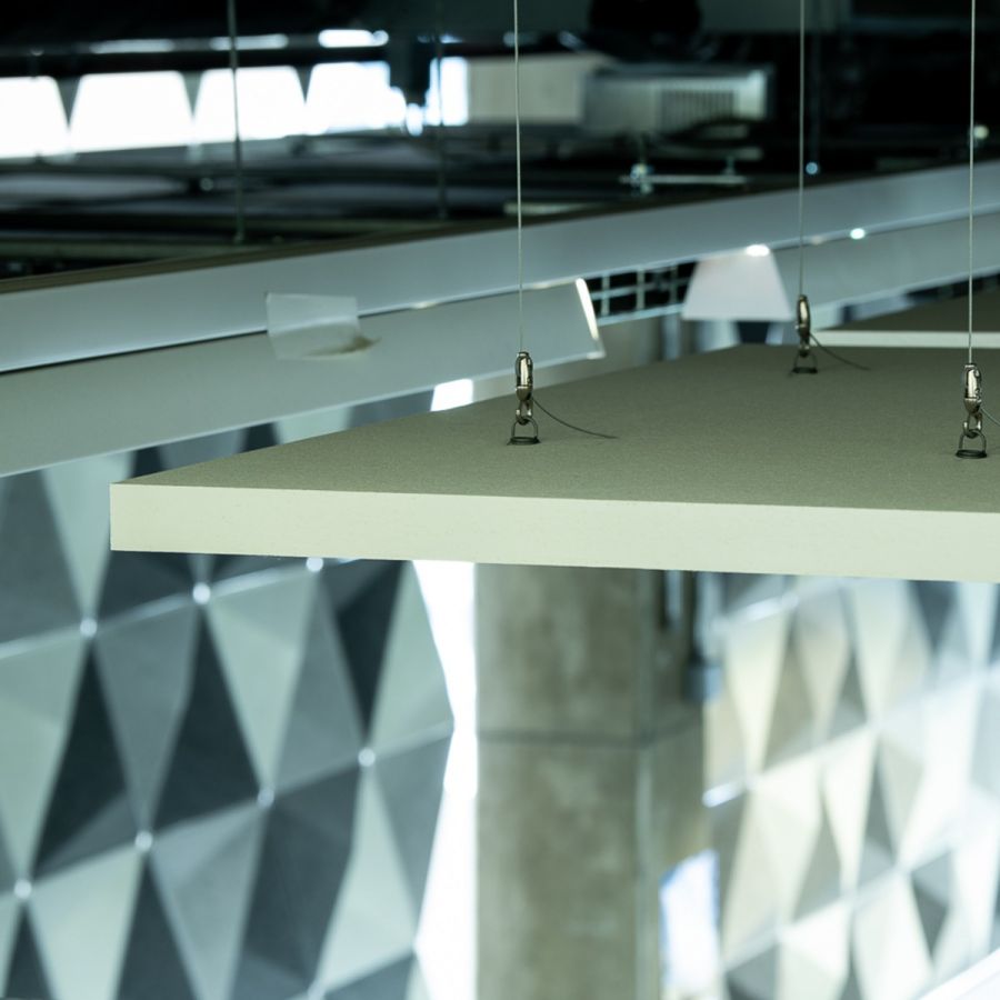Ecophon 'Solo' Rectangle - Suspended Acoustic Ceiling Raft - Multiple Sizes