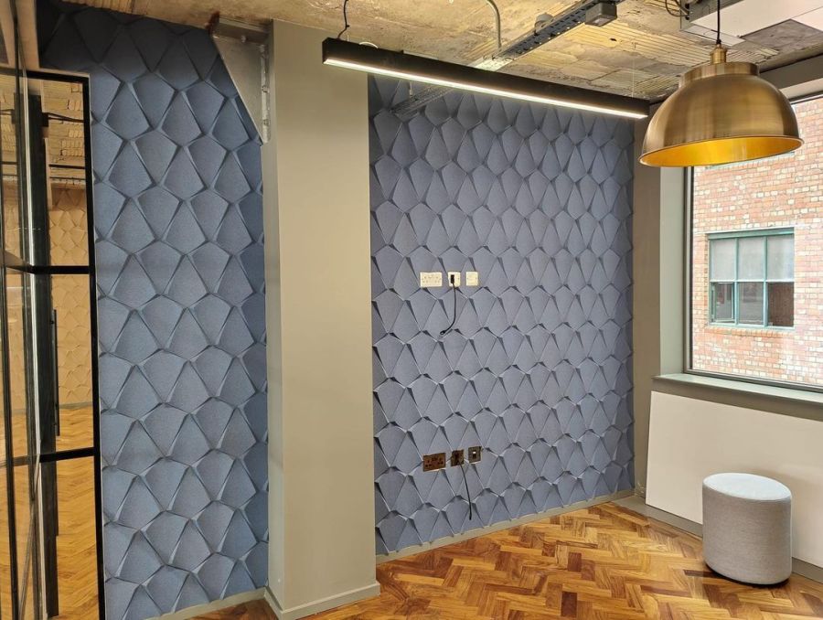 CorkBee 'Kite' Acoustic Cork Wall Panel - 243 x 210 x 30mm